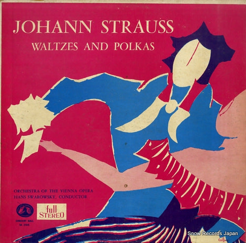SWAROWSKY, HANS johann strauss; waltzes and polkas M2186