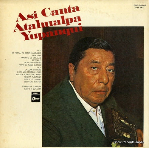 YUPANQUI, ATAHUALPA asi canta EOP-80902