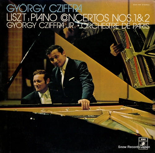 CZIFFRA, GYORGY liszt; piano concertos nos.1&2 EAA-155