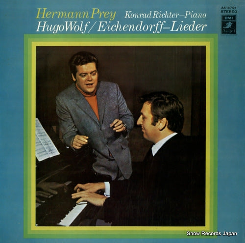 PREY, HERMANN hugo wolf / eichendorff = lieder AA-8791