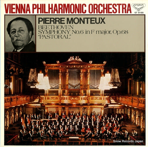 MONTEUX, PIERRE beethoven; symphony no.6 in f major, op.68 "pastoral" GT9100