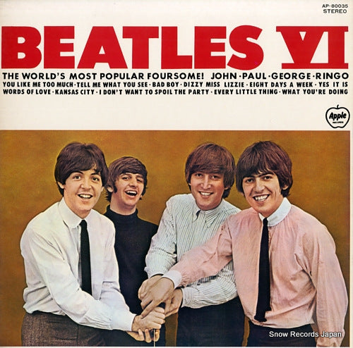 BEATLES, THE beatles vi AP-80035
