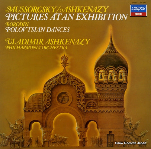 ASHKENAZY, VLADIMIR mussorgsky; pictures at an exhibition (orchestrated by ashkenazy) L28C-1910