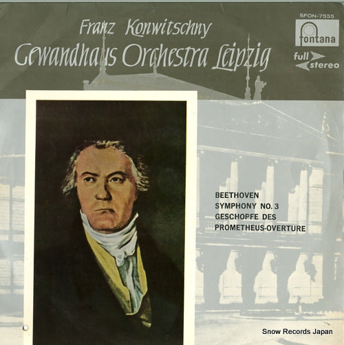 KONWITSCHNY, FRANZ beethoven; symphony no.3 "eroica" SFON-7555