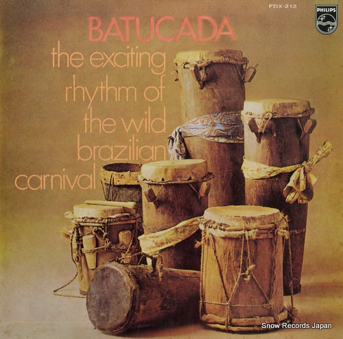 ESCOLA DE SAMBA DA CIDADE batucada the exciting rhythm of the wild brazilian carnival FDX-212