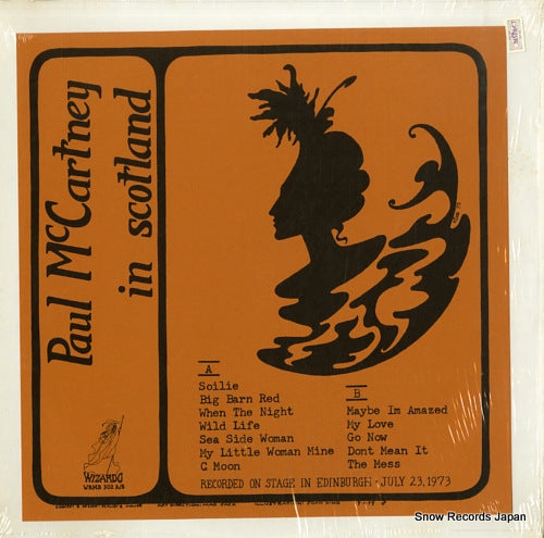 MCCARTNEY, PAUL paul mccartney in scotland WRMB302