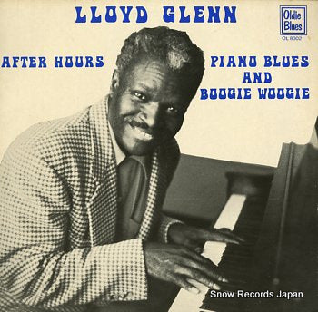 GLENN, LLOYD after hours piano blues and boogie woogie OL8002