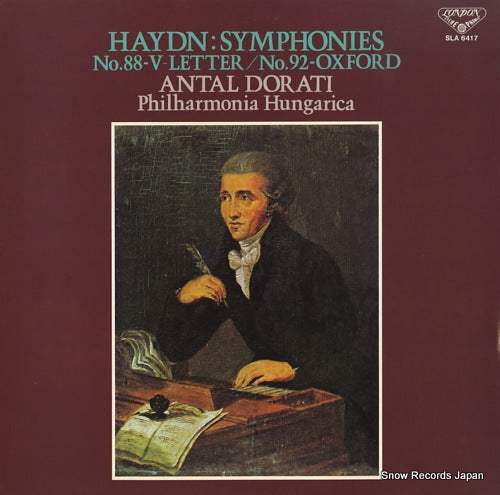 DORATI, ANTAL haydn; symphony no.88 in g major "v-letter" SLA6417
