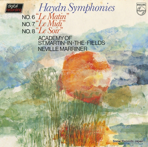 MARRINER, NEVILLE haydn; symphonies no.6 "le matin" 28PC-18
