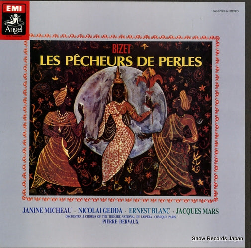 DERVAUX, PIERRE bizet; les pecheurs de perles EAC-57023.24