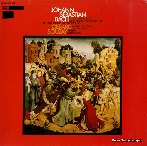 SOUZAY, GERALD bach; ich will den kreuzstab gerne tragen, kantate bwv56 1C047-12188
