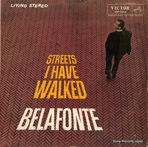 BELAFONTE, HARRY streets i have walked SHP-5202