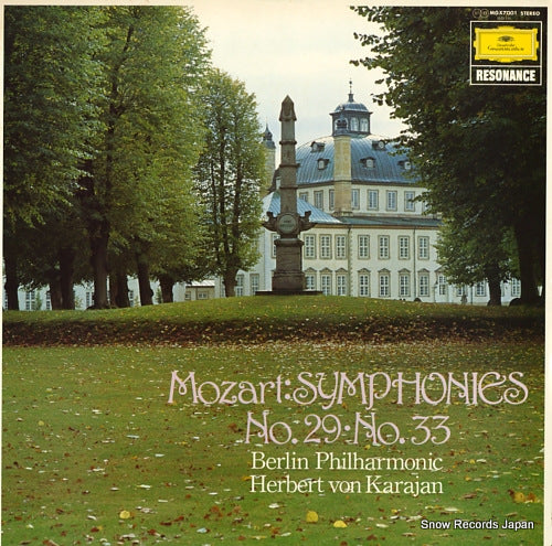 KARAJAN, HERBERT VON mozart; symphony no.29 MGX7001