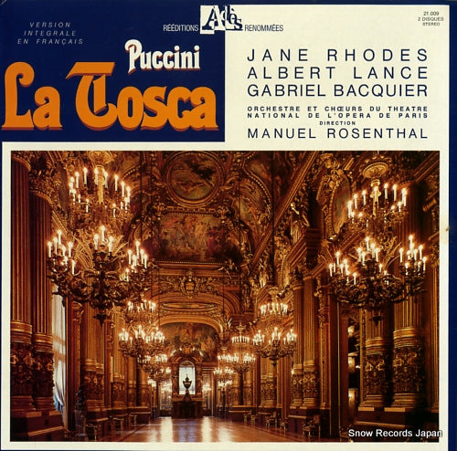 ROSENTHAL, MANUEL puccini; la tosca ADES21.009