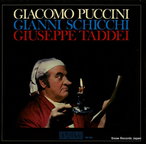 TADDEI, GIUSEPPE giacomo puccini; gianni schicchi PR9845