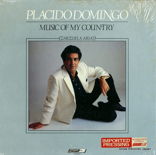 DOMINGO, PLACIDO music of my country (zarzuela arias) OS26434