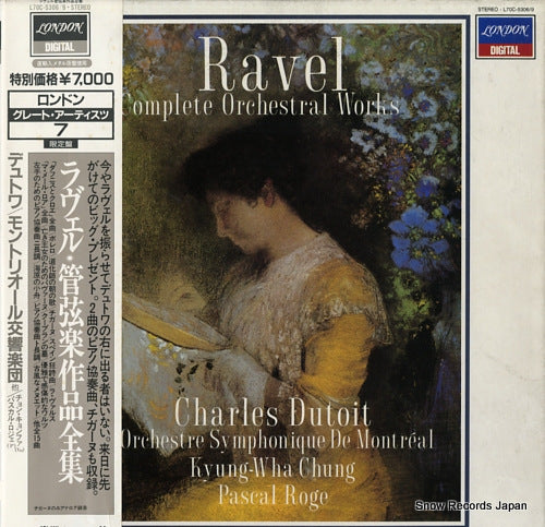 DUTOIT, CHARLES ravel; complete orchestral works L70C-5306/9