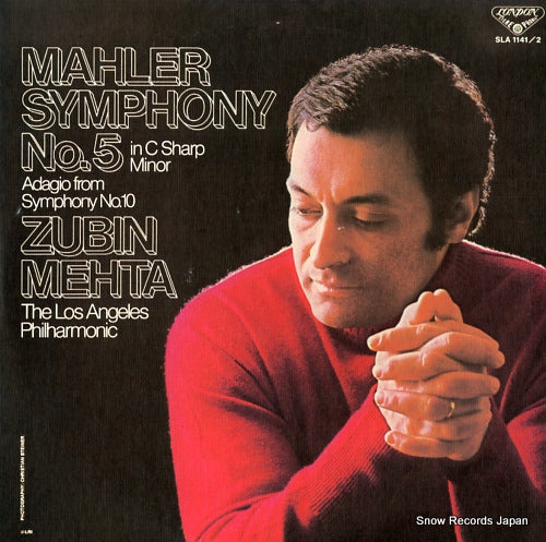 MEHTA, ZUBIN mahler; symphony no.5 in c sharp minor SLA1141
