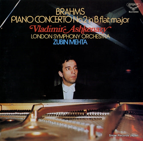 ASHKENAZY, VLADIMIR brahms; piano concerto no.2 in b flat major SLA6254