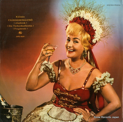 TAMAS, BRODY kalman; csardaskiralyno LPX6537