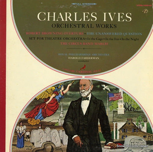 FARBERMAN, HAROLD charles ives; orchestral works VCS.10013