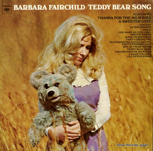 FAIRCHILD, BARBARA teddy bear song C31720