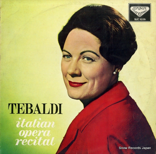 TEBALDI, RENATA italian opera recital SLC1036