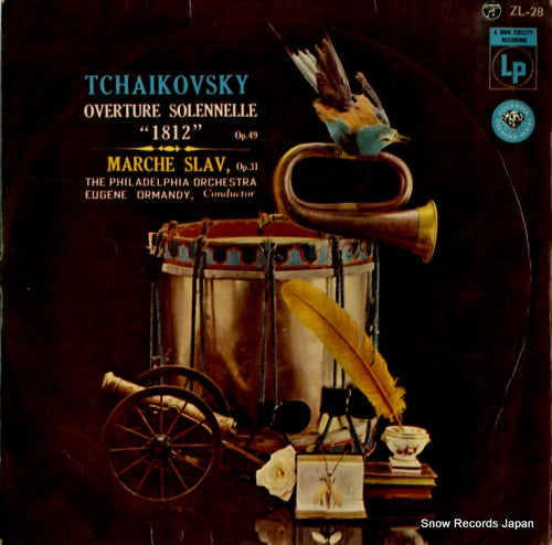 ORMANDY, EUGENE tchaikovsky; overture solennelle "1812" ZL-28