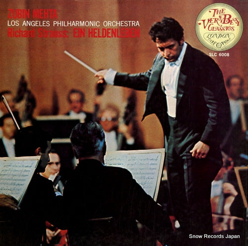 MEHTA, ZUBIN richard strauss; ein heldenleben, symphonic poem op.40 SLC6008