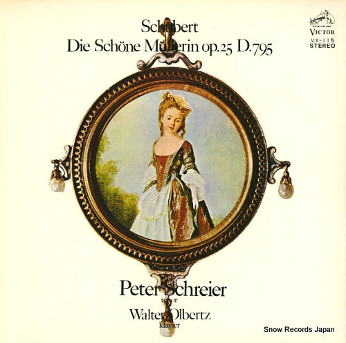 SCHREIER, PETER, AND WALTER OLBERTZ schubert; die schone mullerin op.25 d.795 VX-115