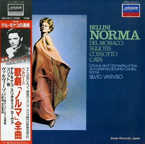 DEL MONACO, MARIO bellini; norma L36C-5181/2