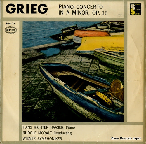 RICHTER HAASER, HANS grieg; piano concerto in a minor, op.16 NN-22