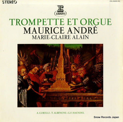 ANDRE, MAURICE trompette et orgue OS-2669-RE