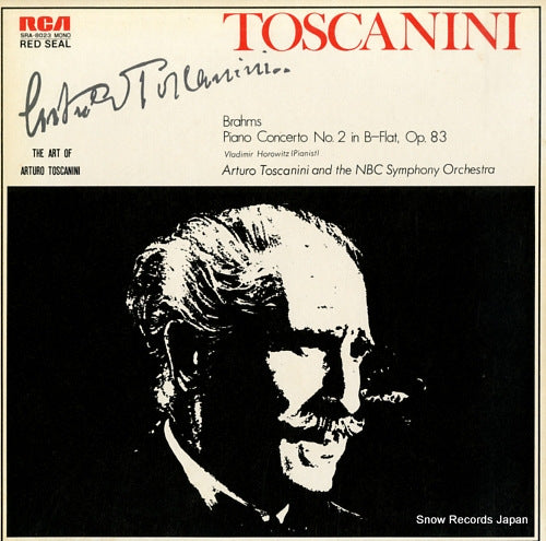 TOSCANINI, ARTURO brahms; piano concerto no.2 SRA-8023