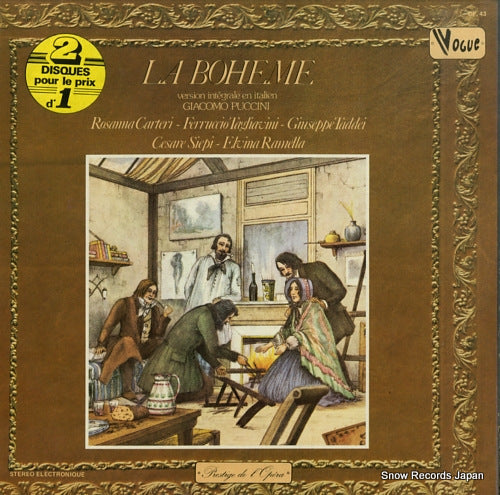 SANTINI, GABRIELE puccini; la boheme DP.43