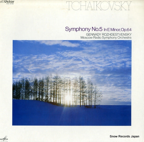 ROZHDESTVENSKY, GENNADY tchaikovsky; symphony no.5 in e minor op.64 VIC-5182