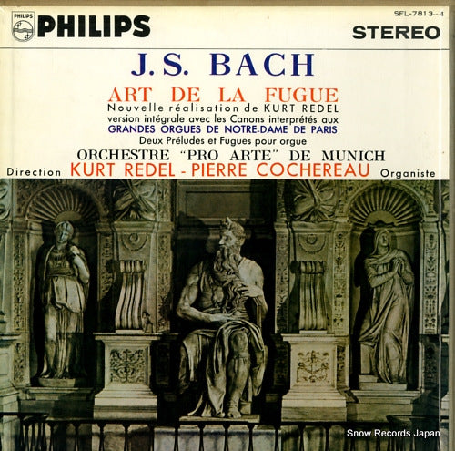 REDEL, KURT bach; art de la fugue SFL-7813-4