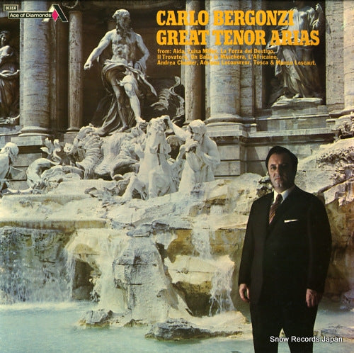 BERGONZI, CARLO great tenor arias SDD391