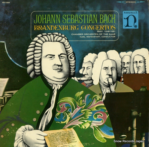 RISTENPART, KARL bach; brandenburg concertos bwv1046-1051 HB-73006