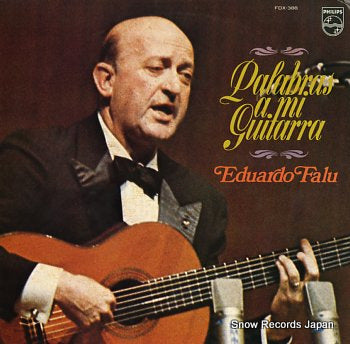 FALU, EDUARDO palabras a  mi guitarra FDX-388