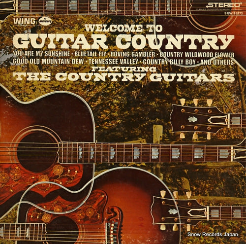 COUNTRY GUITARS, THE welcome to guitar country SRW16373