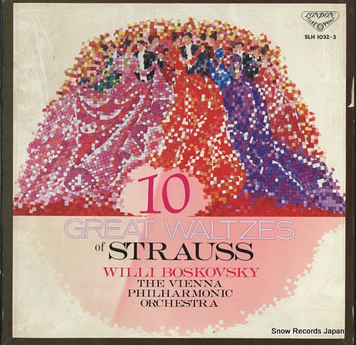 BOSKOVSKY, WILLI strauss; ten great waltzes of strauss SLH1032-3