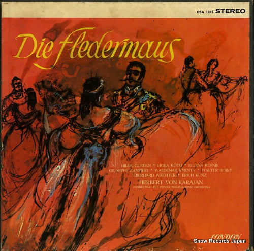 KARAJAN, HERBERT VON johann strauss; die fledermaus OSA1249/OS25736-7