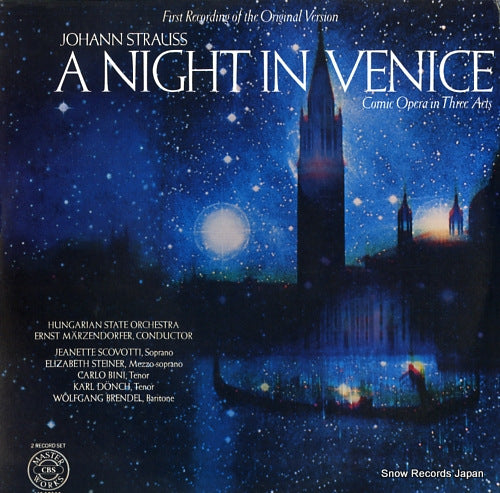 MARZENDORFER, ERNST j.strauss; a night in venice M235908