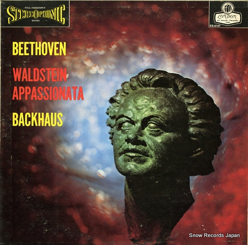 BACKHAUS, WILHELM beethoven; sonata no.21 "waldstein" & no.23 "appassionata" CS-6161
