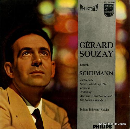 SOUZAY, GERARD schumann songs SFL-7526