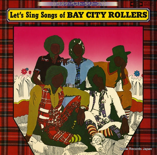 TARTAN CHECK ROLLERS let's sing songs of bay city rollers TP-50021