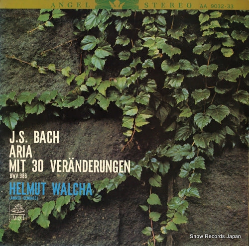 WALCHA, HELMUT bach; aria mit 30 veranderungen AA9032.33