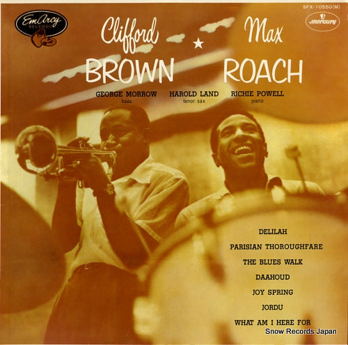 BROWN, CLIFFORD, AND MAX ROACH clifford brown and max roach SFX-10550(M)