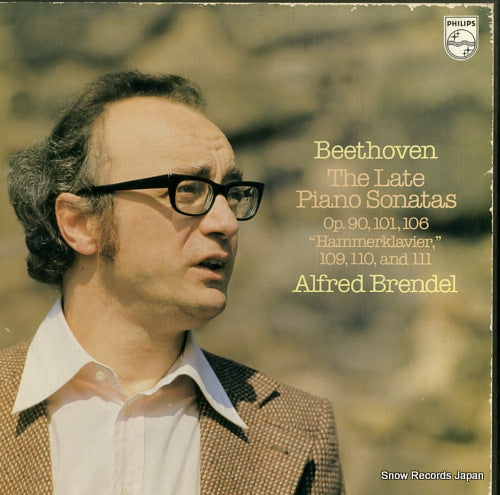 BRENDEL, ALFRED beethoven; the late piano sonatas 15PC-46-48